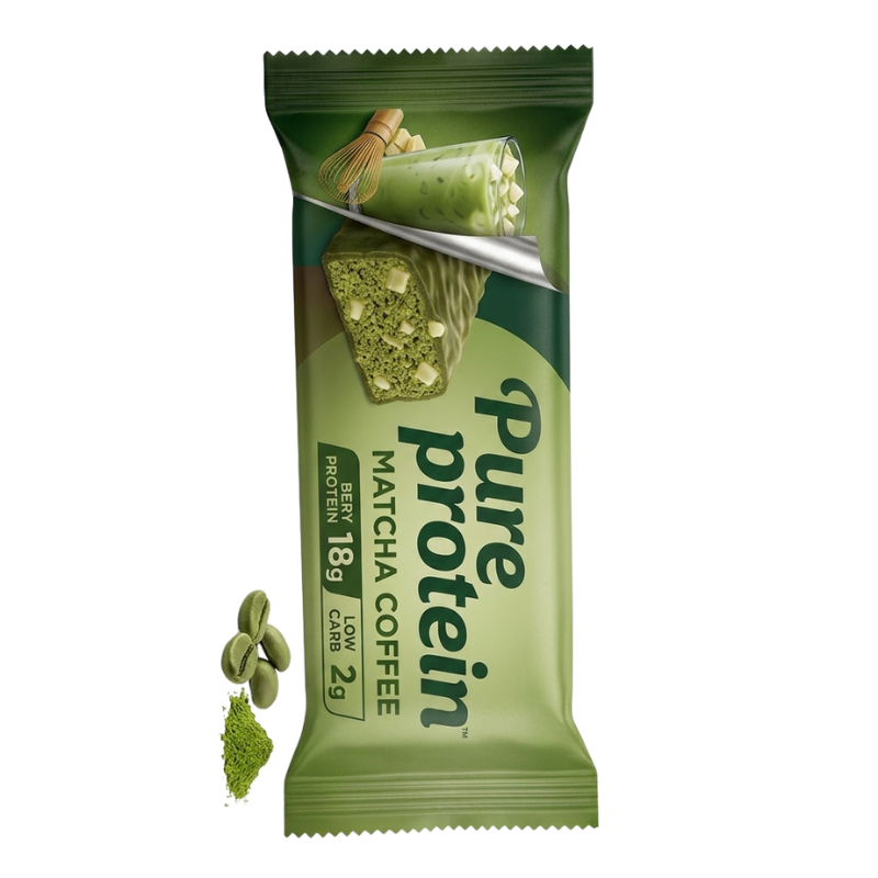 Matcha Coffee Protein Bar